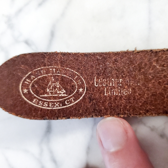 Bermuda "braided belt" with Emroidered, Nautical overlay - Picture 3 of 4